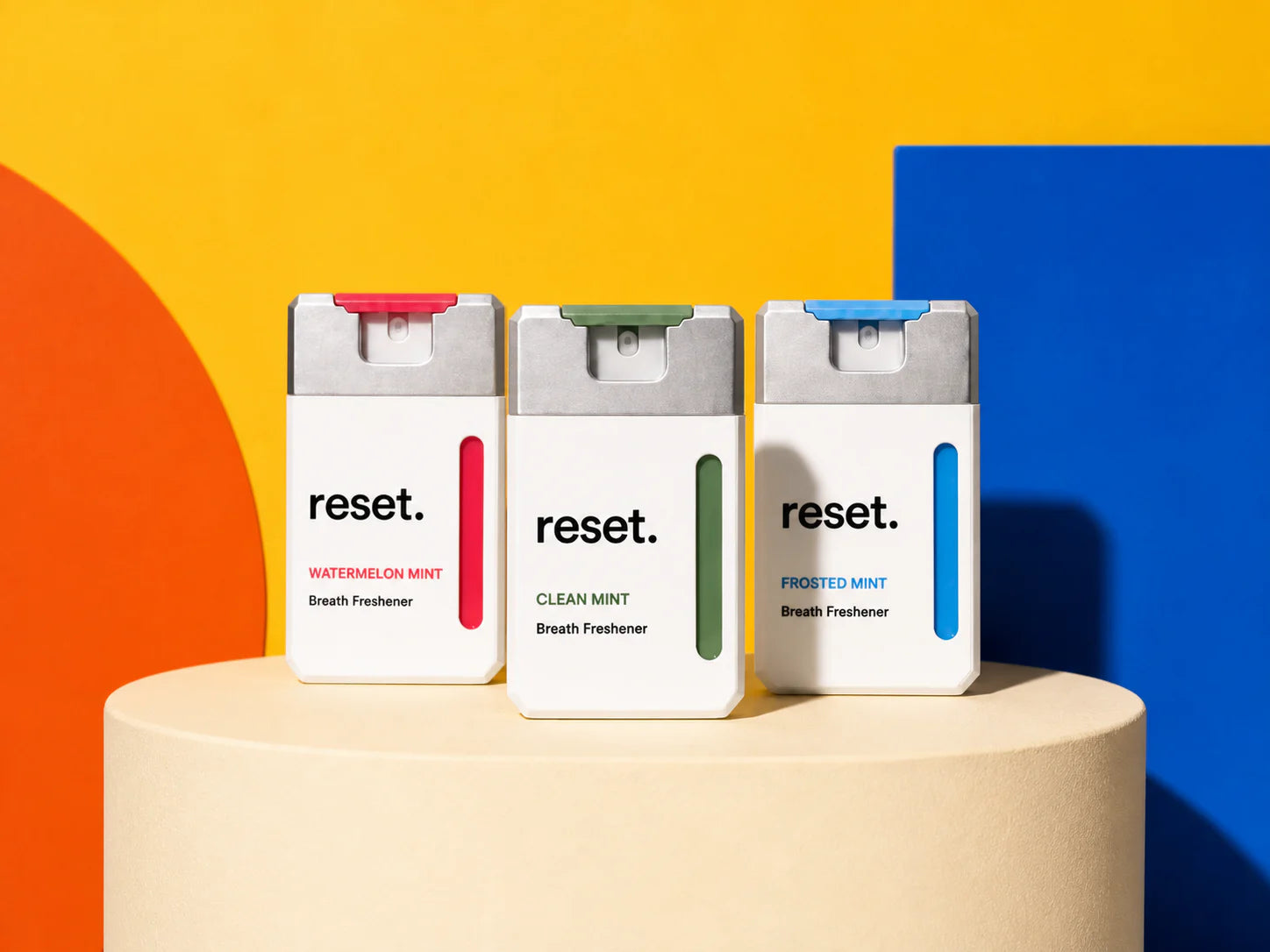 Reset oral mist three-pack